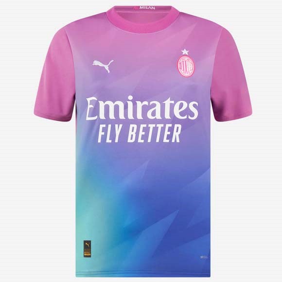 Trikot AC Milan Ausweich Damen 2023-2024